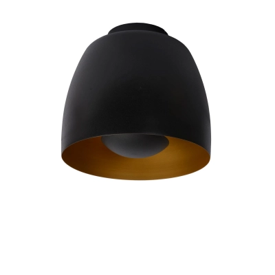lafabryka.pl NOLAN - Plafon - Ø 24 cm - 1xE27 - Black 30188/01/30 Lucide